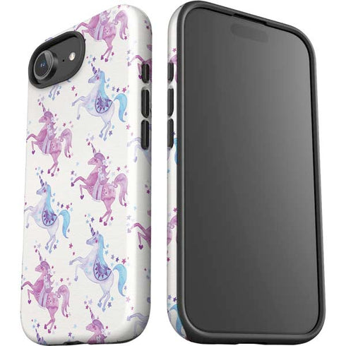 Purple Unicorns by Cat Coq iPhone 16e Impact Case