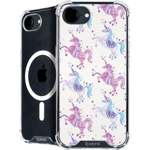 Purple Unicorns by Cat Coq iPhone 16e MagSafe Case