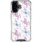 Purple Unicorns by Cat Coq iPhone 17 Clear Case
