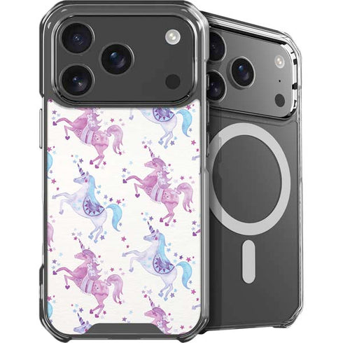 Purple Unicorns by Cat Coq iPhone 18 Pro MagSafe Case