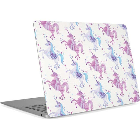 Purple Unicorns by Cat Coq Apple MacBook Air Skin