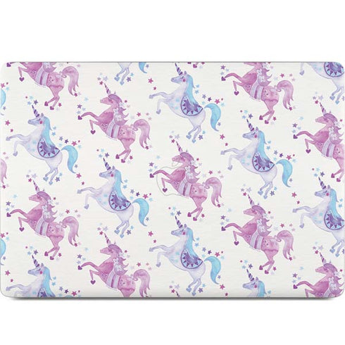 Purple Unicorns by Cat Coq MacBook Skins