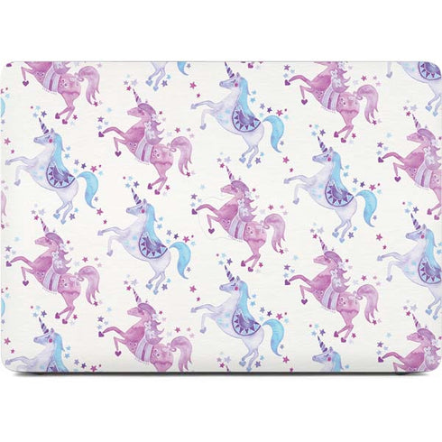 Purple Unicorns by Cat Coq Apple MacBook Pro 16-inch Skin