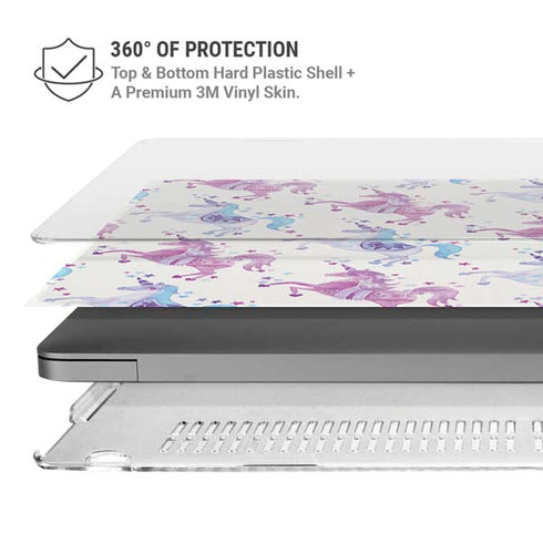 Purple Unicorns by Cat Coq MacBook Cases