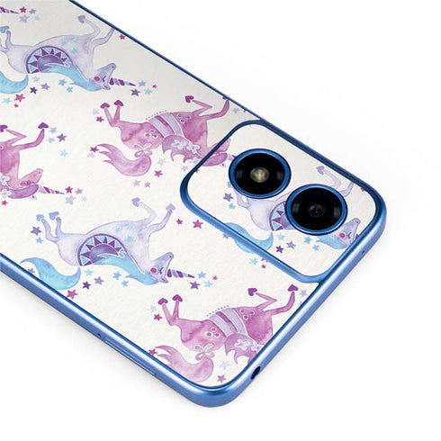 Purple Unicorns by Cat Coq Moto G Play 4G (2024) Skin