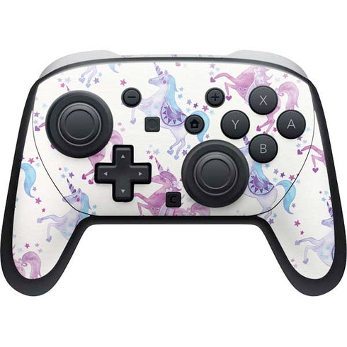 Purple Unicorns by Cat Coq Nintendo Skins