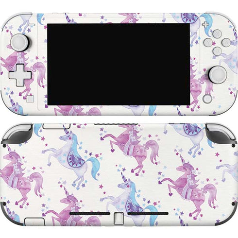 Purple Unicorns by Cat Coq Nintendo Skins