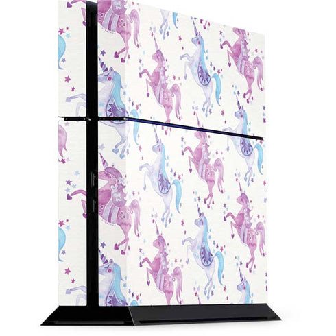 Purple Unicorns by Cat Coq PlayStation PS4 Skins