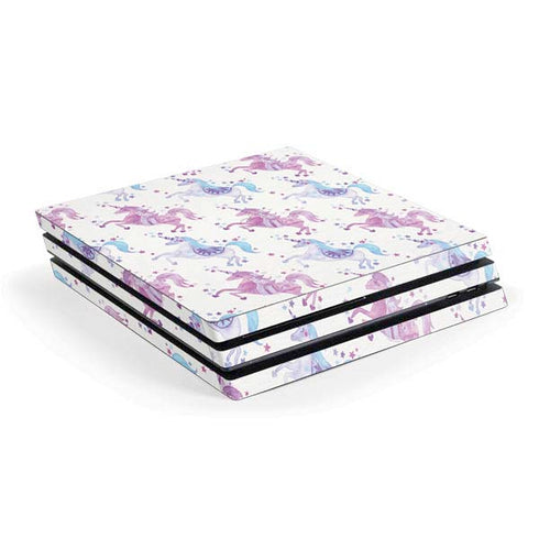 Purple Unicorns by Cat Coq PlayStation PS4 Skins
