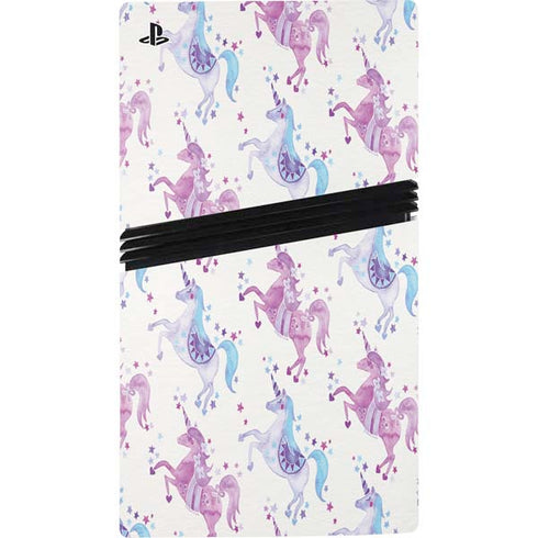 Purple Unicorns by Cat Coq PS5 Pro Bundle Skin