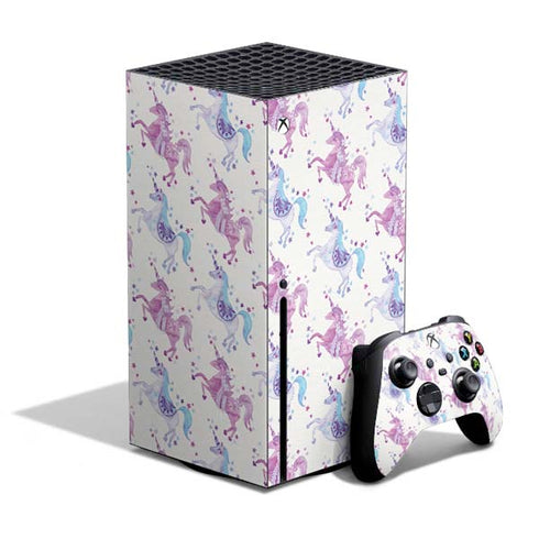 Purple Unicorns by Cat Coq Xbox Series X Skins