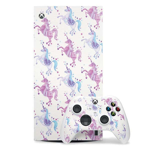 Purple Unicorns by Cat Coq Xbox Series X Skins
