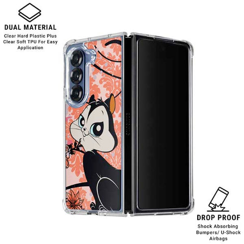 Looney Tunes Pussyfoot Galaxy Z Fold7 Clear Case