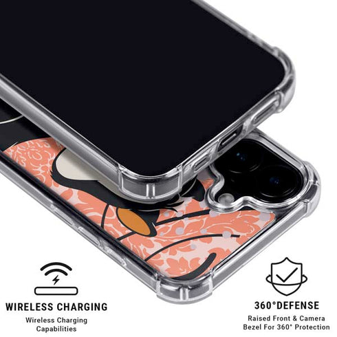 Looney Tunes Pussyfoot iPhone 16 Plus Clear Case