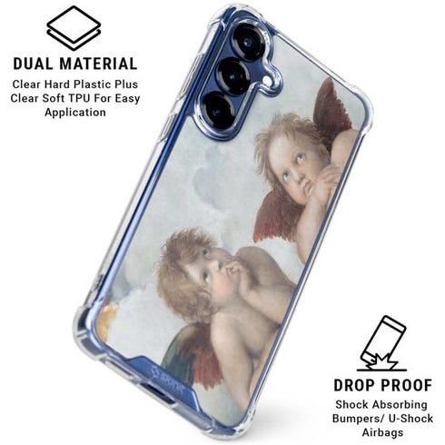 Putti by Raphael Galaxy S25 Clear Case