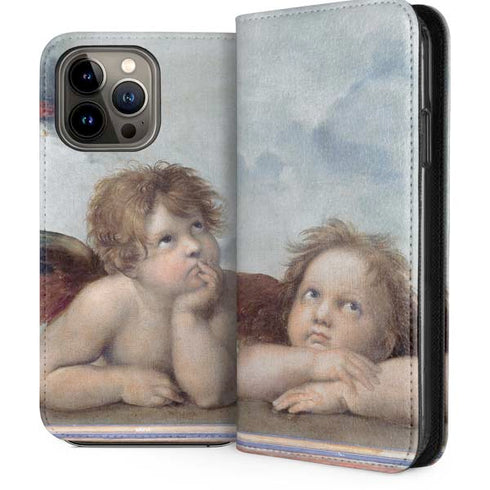 Putti by Raphael iPhone 14 Pro Max Folio Case
