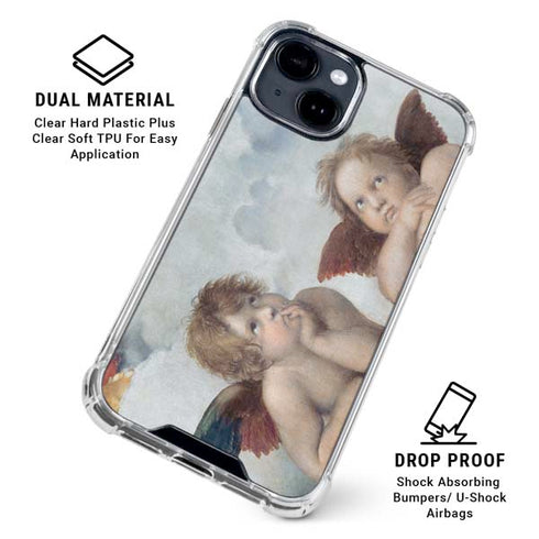 Putti by Raphael iPhone 15 Clear Case