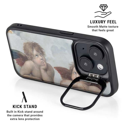 Putti by Raphael iPhone 15 Plus Kickstand Case