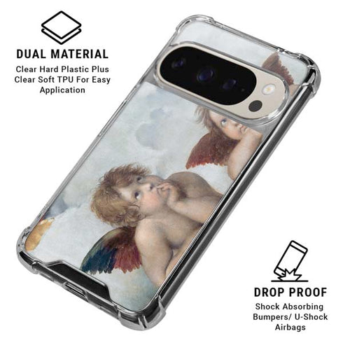 Putti by Raphael Pixel 9/9 Pro Clear Case