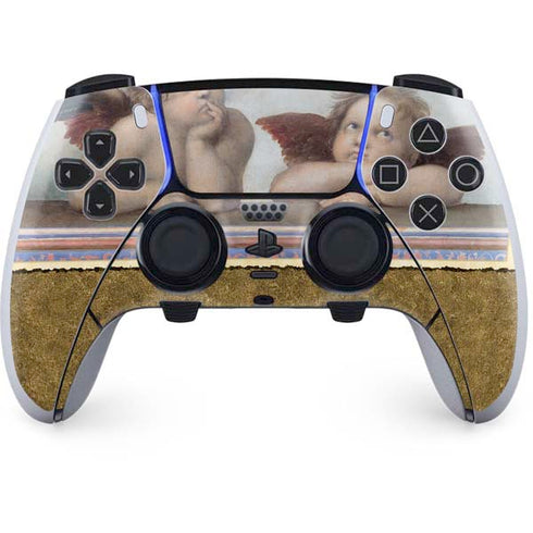 Raphael The Cherubim Putti Angels of The Sistine Madonna PS5 DualSense Edge Pro Controller Skin