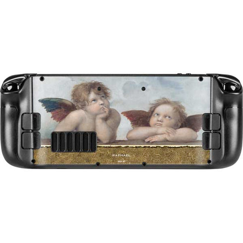 Raphael The Cherubim Putti Angels of The Sistine Madonna Steam Deck Handheld Gaming Computer Skin