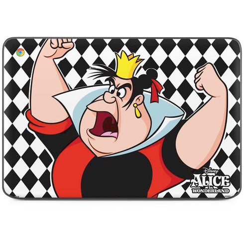 Disney Alice in Wonderland Queen of Hearts Off with their Head! HP Chromebook Skin
