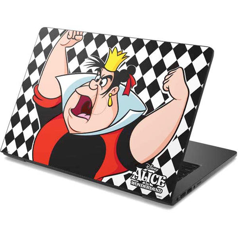 Disney Alice in Wonderland Queen of Hearts Off with their Head! Dell Chromebook Skin