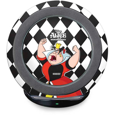 Disney Alice in Wonderland Queen of Hearts Off with their Head! Fast Charge Wireless Charging Stand Skin