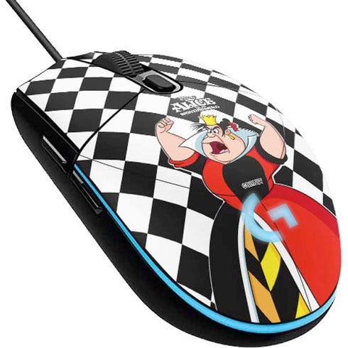 Disney Alice in Wonderland Queen of Hearts Off with their Head! G203 Prodigy RGB Wired Gaming Mouse Skin
