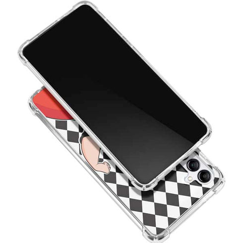 Disney Alice in Wonderland Queen of Hearts Off with their Head! Galaxy A15 5G Clear Case
