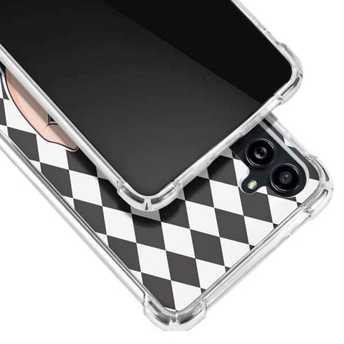 Disney Alice in Wonderland Queen of Hearts Off with their Head! Galaxy A54 5G Clear Case