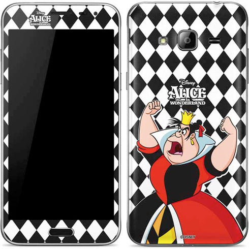 Disney Alice in Wonderland Queen of Hearts Off with their Head! Galaxy J3 Skin