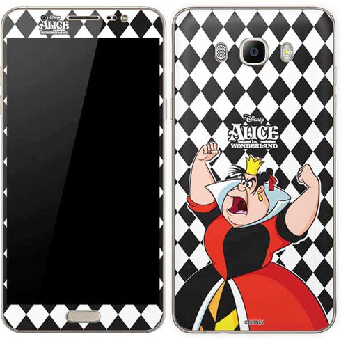 Disney Alice in Wonderland Queen of Hearts Off with their Head! Galaxy J7 Skin