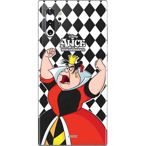 Disney Alice in Wonderland Queen of Hearts Off with their Head! Galaxy Note 10 Plus Skin