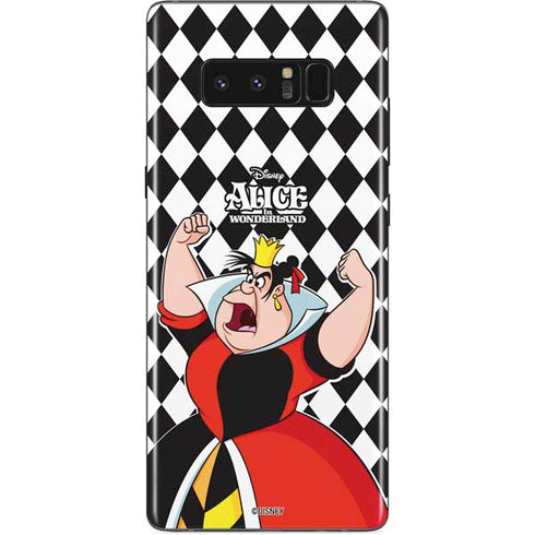 Disney Alice in Wonderland Queen of Hearts Off with their Head! Galaxy Note 8 Skin