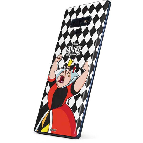 Disney Alice in Wonderland Queen of Hearts Off with their Head! Galaxy Note 9 Skin