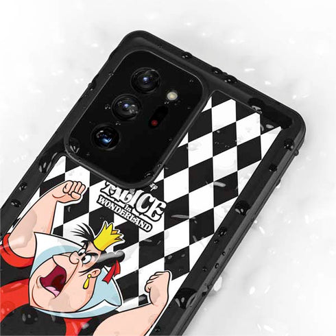 Disney Alice in Wonderland Queen of Hearts Off with their Head! Galaxy Note20 Ultra 5G Waterproof Case