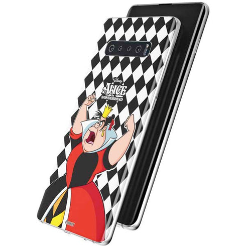 Disney Alice in Wonderland Queen of Hearts Off with their Head! Galaxy S10 Skin