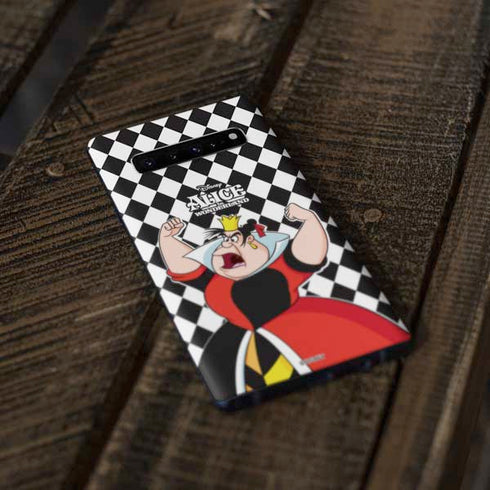 Disney Alice in Wonderland Queen of Hearts Off with their Head! Galaxy S10 Skin