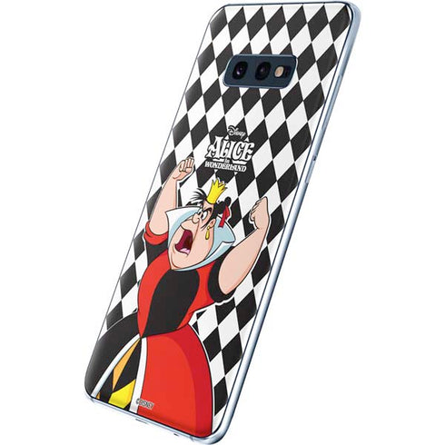 Disney Alice in Wonderland Queen of Hearts Off with their Head! Galaxy S10e Skin