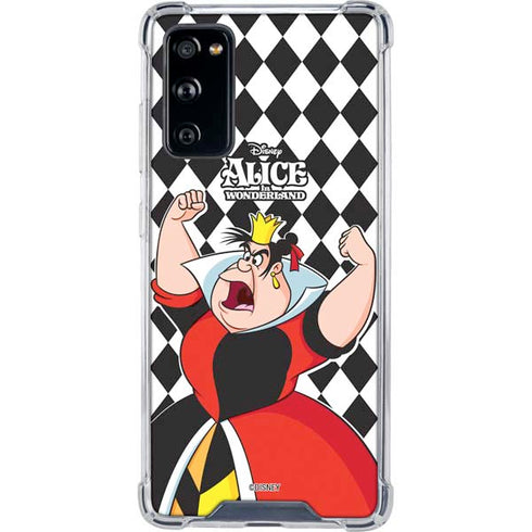 Disney Alice in Wonderland Queen of Hearts Off with their Head! Galaxy S20 FE Clear Case