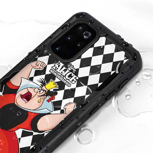 Disney Alice in Wonderland Queen of Hearts Off with their Head! Galaxy S20 Plus Waterproof Case