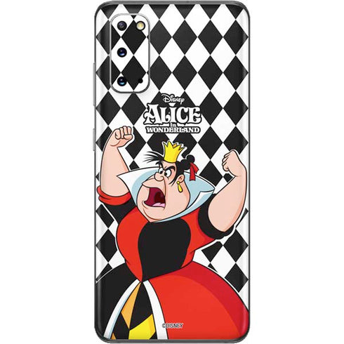 Disney Alice in Wonderland Queen of Hearts Off with their Head! Galaxy S20 Skin