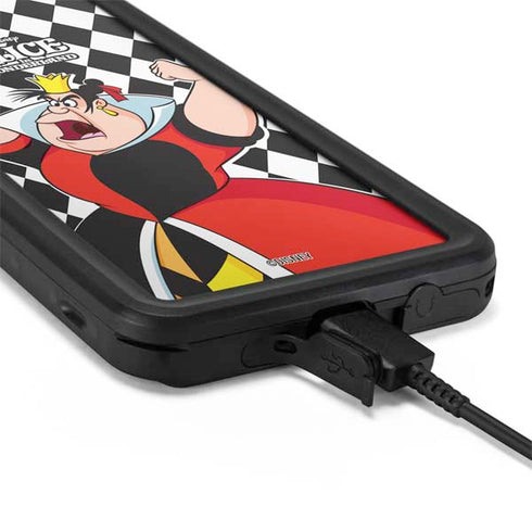 Disney Alice in Wonderland Queen of Hearts Off with their Head! Galaxy S20 Waterproof Case