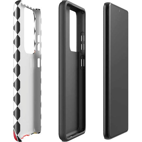 Disney Alice in Wonderland Queen of Hearts Off with their Head! Galaxy S21 Ultra 5G Pro Case