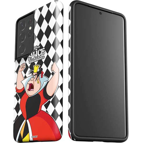 Disney Alice in Wonderland Queen of Hearts Off with their Head! Galaxy S21 Ultra 5G Pro Case