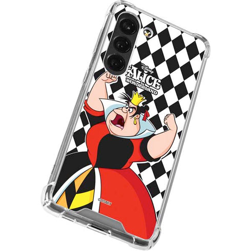 Disney Alice in Wonderland Queen of Hearts Off with their Head! Galaxy S23 Clear Case