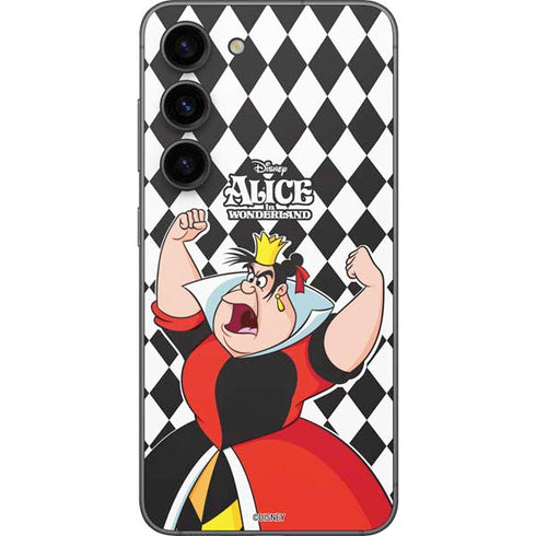 Disney Alice in Wonderland Queen of Hearts Off with their Head! Galaxy S23 Skin