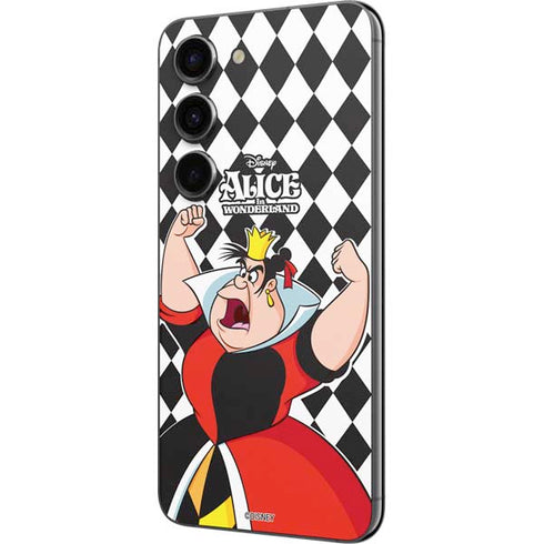 Disney Alice in Wonderland Queen of Hearts Off with their Head! Galaxy S23 Skin