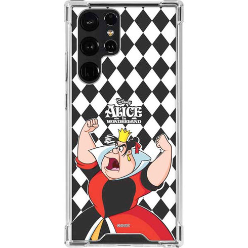Disney Alice in Wonderland Queen of Hearts Off with their Head! Galaxy S23 Ultra Clear Case